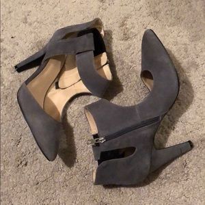 Gray Nine West heels